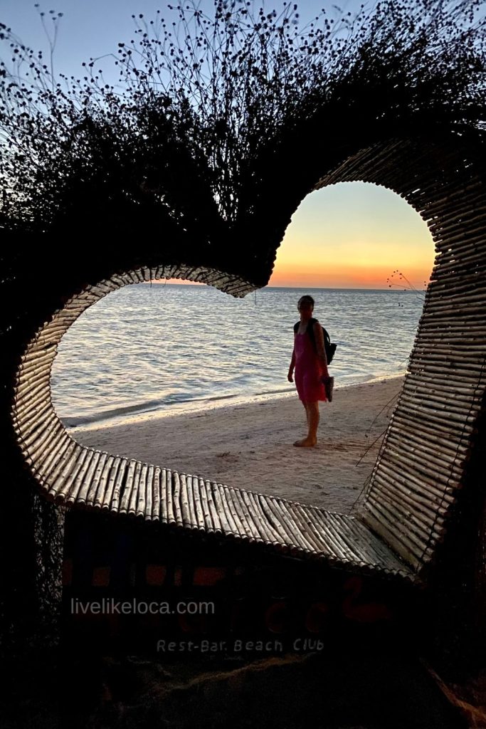 Sunset is Isla Holbox